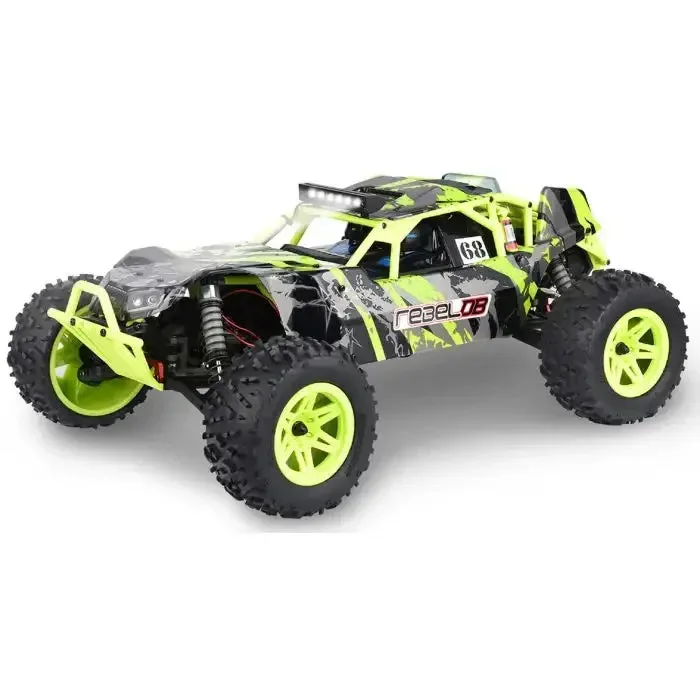 1/10 4WD Electric Desert Buggy – Swing-Open Shell | LED Lightbar and 550 12T Motor FS RACING