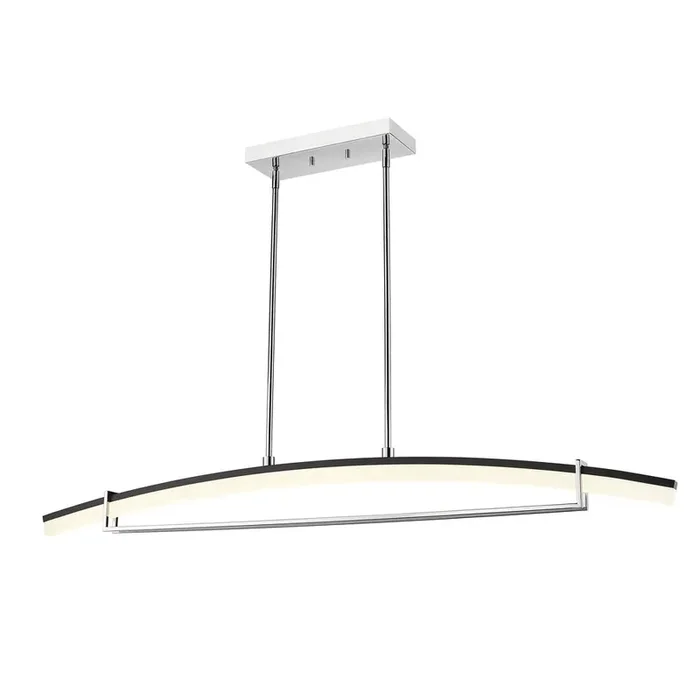 1 Light Linear Chandelier