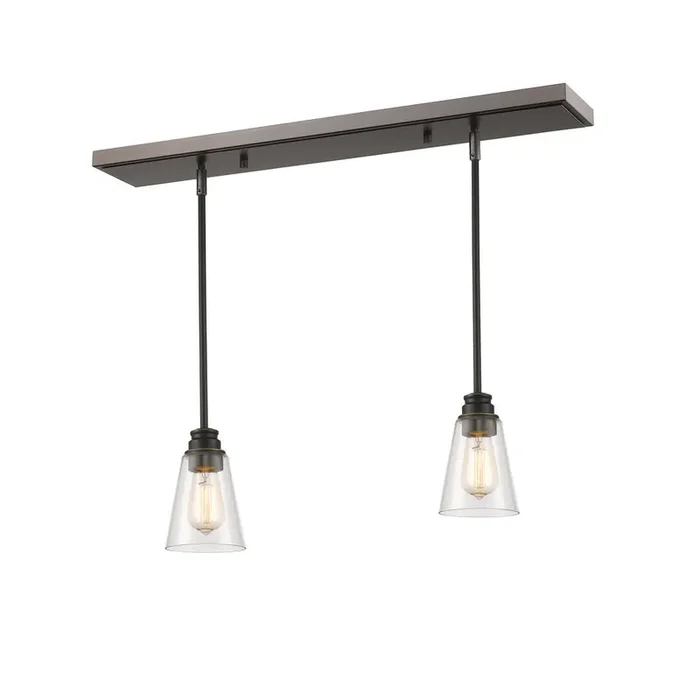 1 Light Linear Chandelier