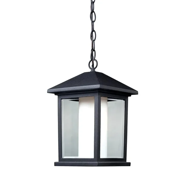 1 Light Outdoor Chain Mount Ceiling Fixture
