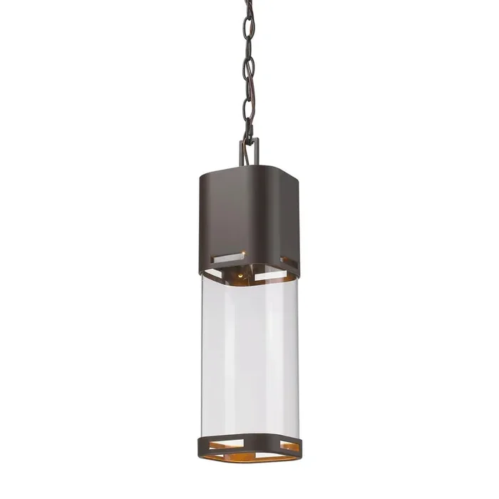 1 Light Outdoor Chain Mount Ceiling Fixture