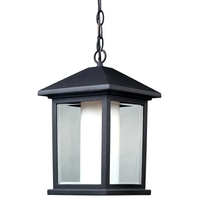 1 Light Outdoor Chain Mount Ceiling Fixture