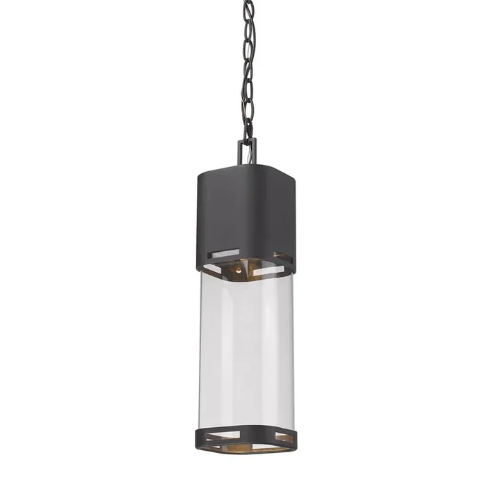 1 Light Outdoor Chain Mount Ceiling Fixture