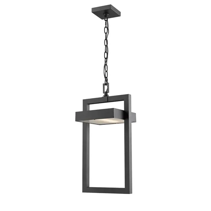 1 Light Outdoor Chain Mount Ceiling Fixture