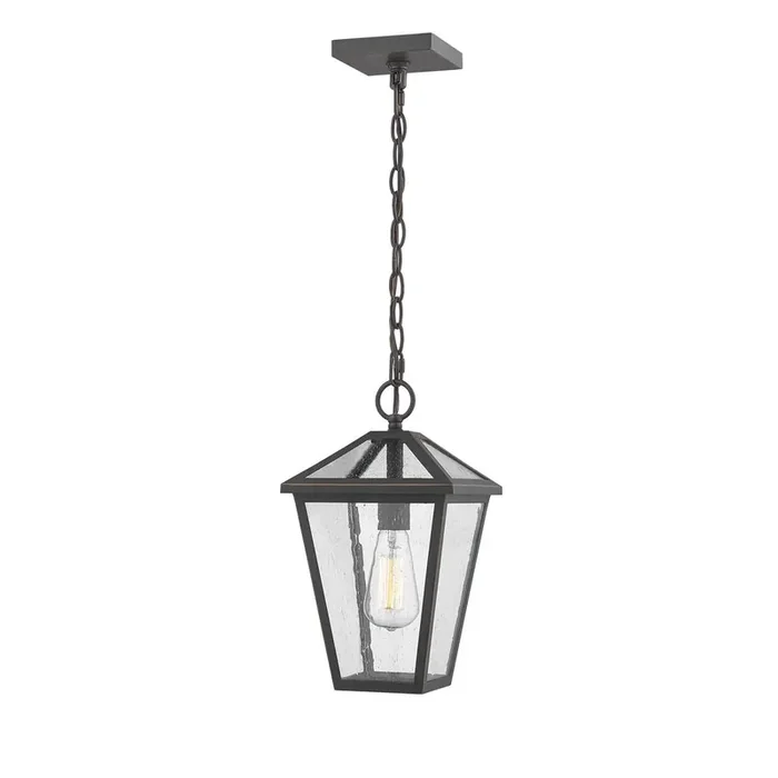 1 Light Outdoor Chain Mount Ceiling Fixture