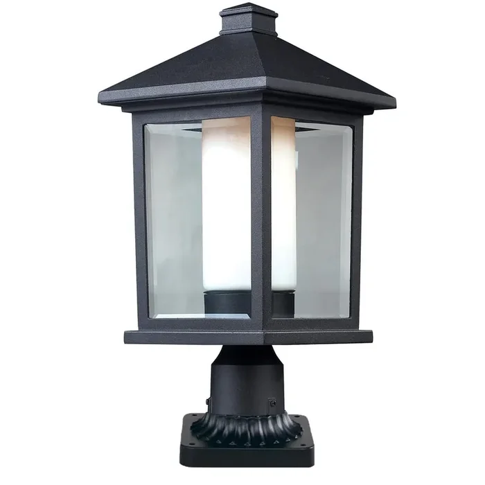 1 Light Outdoor Pier Mounted Fixture
