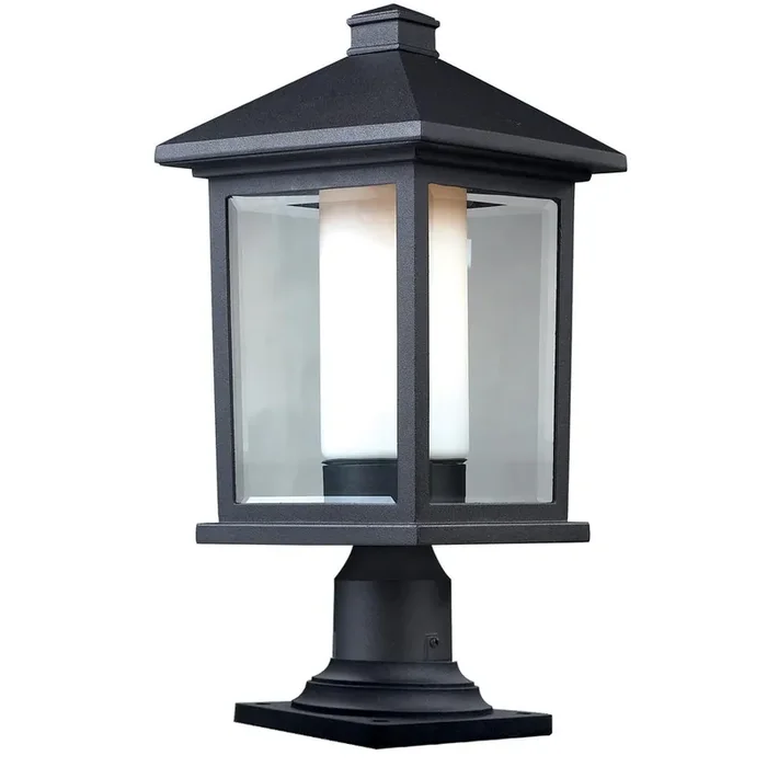 1 Light Outdoor Pier Mounted Fixture