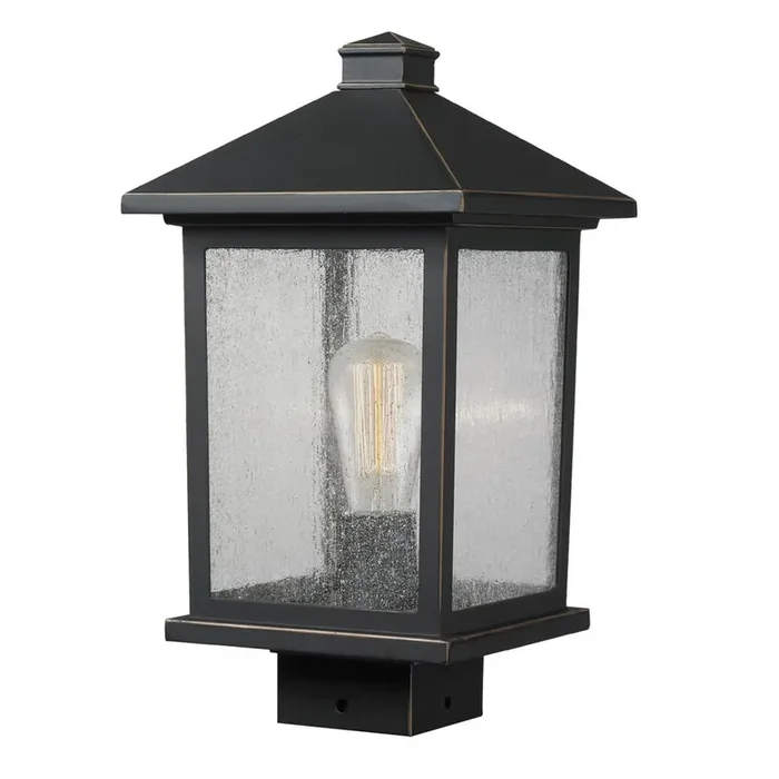 1 Light Outdoor Post Mount Fixture