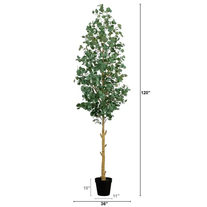 10ft. Artificial Eucalyptus Tree
