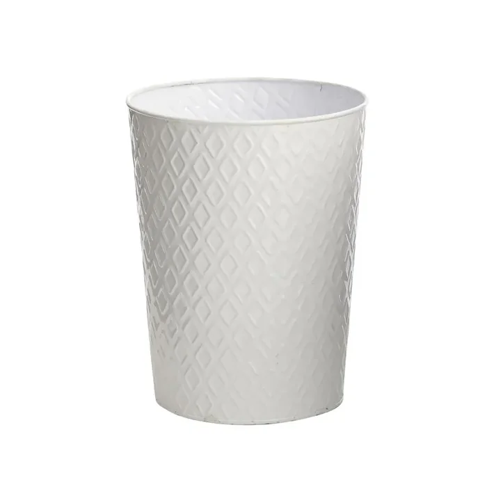 10in. Embossed Tin Planter