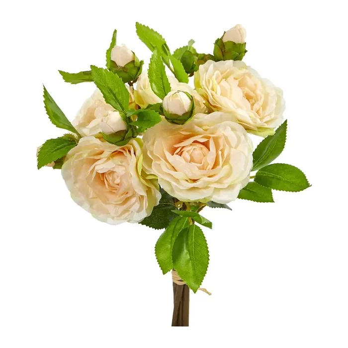 11in. Camellia Artificial Flower Bouquet (Set of 4)