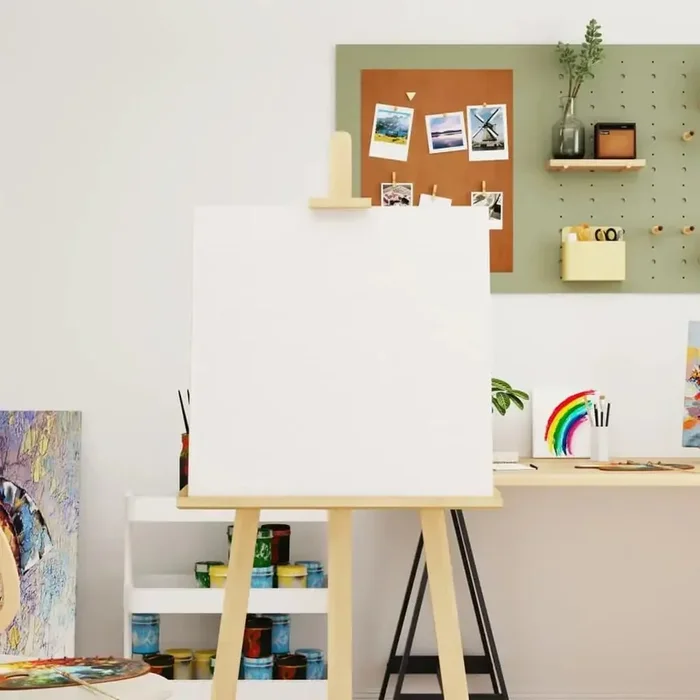 12-Pack Stretched Canvas – 60 x 60 x 1.5cm | Professional Painting Surface VIDAXL