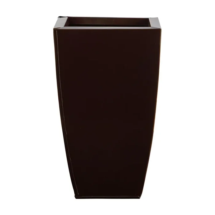 13in. Tapered Square Metal Planter