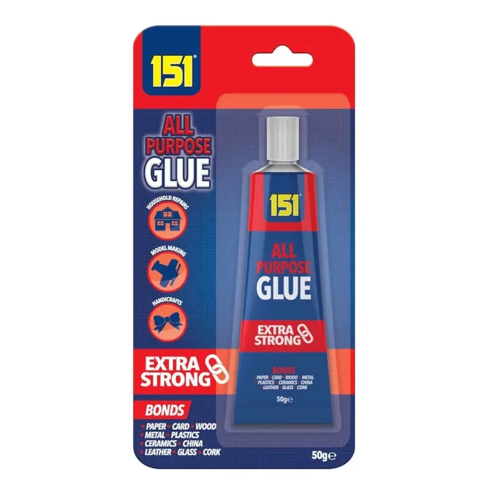 151 All Purpose Clear Glue 50g – Case of 12