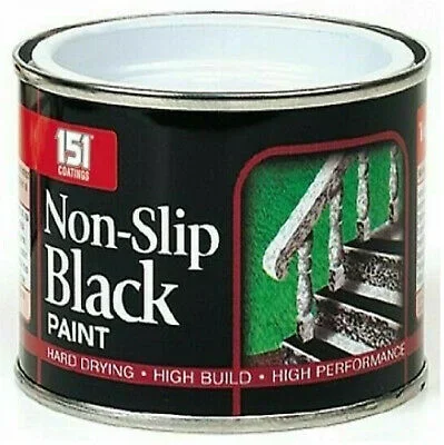 151 Coatings Non-slip Black Matt Paint 180ml