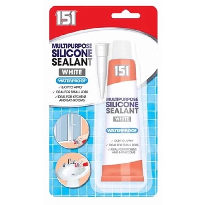 151 Multipurpose White Silicone Tube 70g