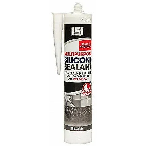151 Sealant Multipurpose Silicone Black
