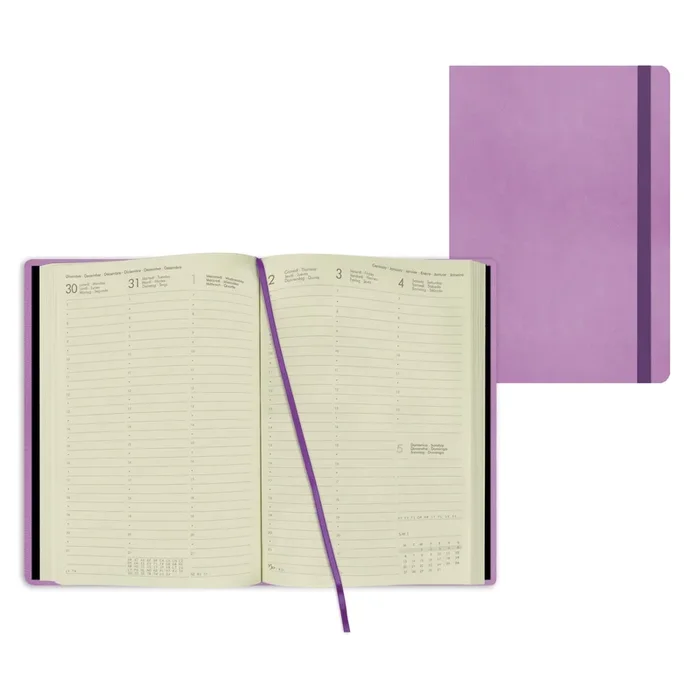 2022 Medium Weekly Diary 12 Month – Lilac