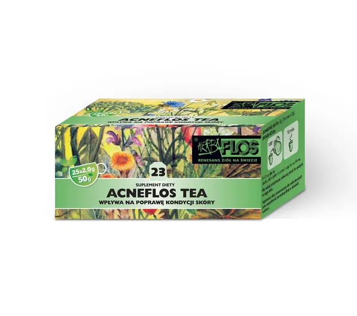 23 Acneflos Tea Fix 25 x 2g – Hautgesundheit herba – FLOS