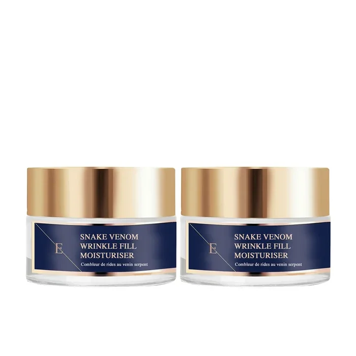 2x Wrinkle Fill Snake Venom Moisturiser 50ml
