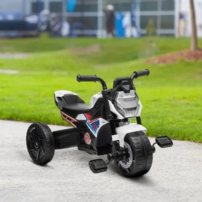 3-in-1 Kids Tricycle – White Toddler Trike | Sliding Car and Balance Bike AIYAPLAY