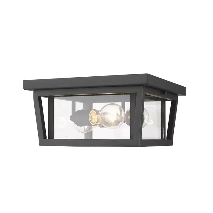 3 Light Outdoor Flush Mount
