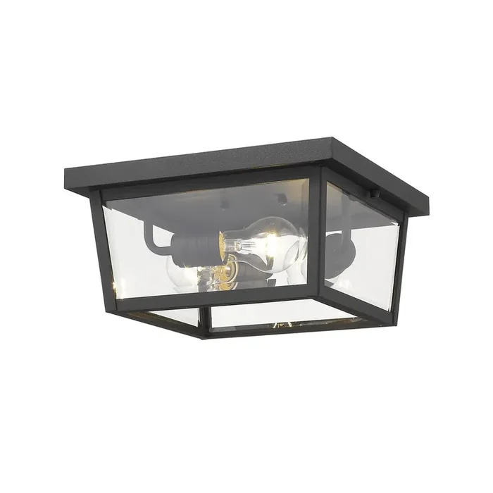 3 Light Outdoor Flush Mount