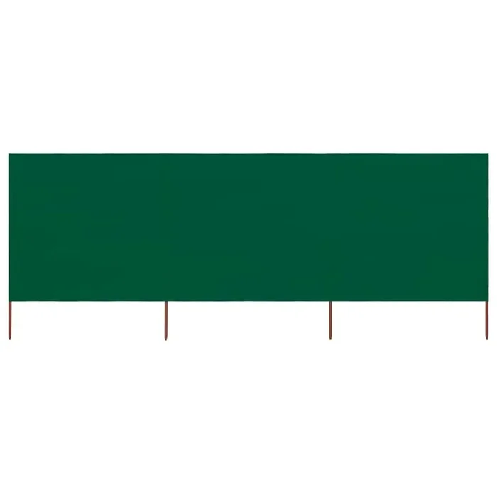 3-Panel Wind Screen in Green (400 x 160cm)