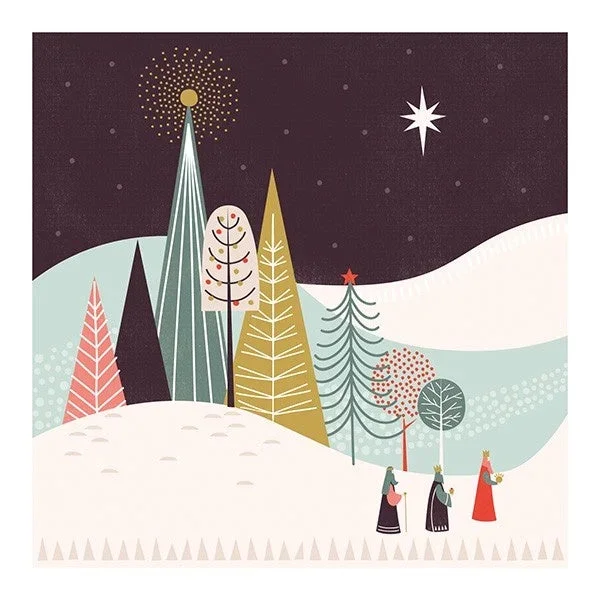 3 Wise Men Christmas Card Pack