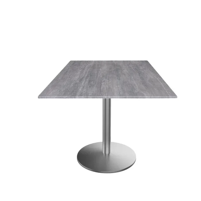 30″ Tall OD214 Indoor/Outdoor All Season Table with 36″ x 36″ Square Greystone Top