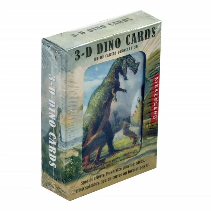 3D Dino Playing Cards