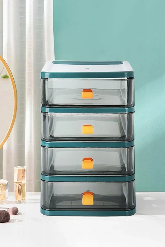4-tier Multi-purpose Cosmetic Storage Organizer Box Gift Set