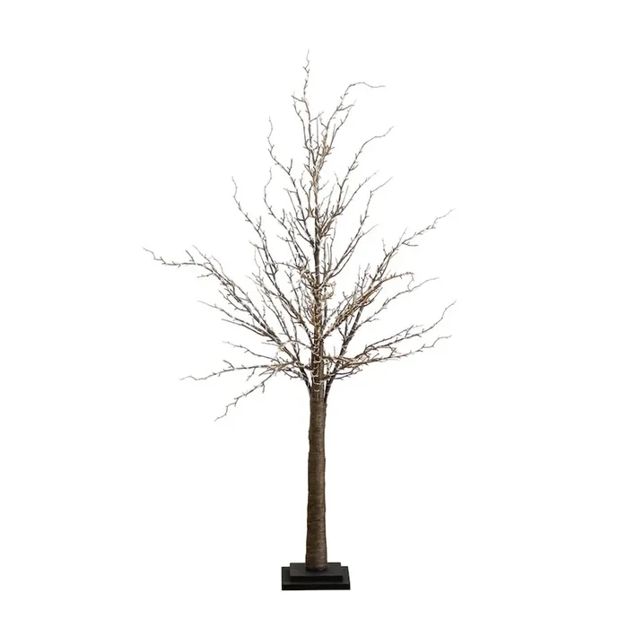 4ft. Pre-Lit Artificial Twig Tree with 240 Warm White LED Lights