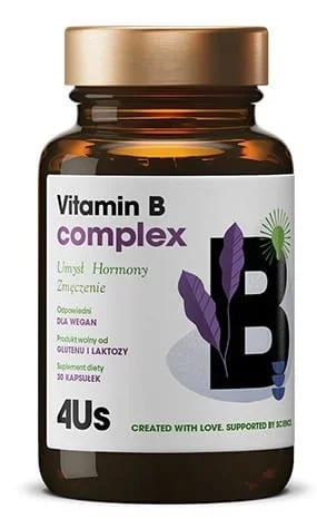 4us Vitamin B KOMPLEX 60 Kapseln – HEALTHLABS