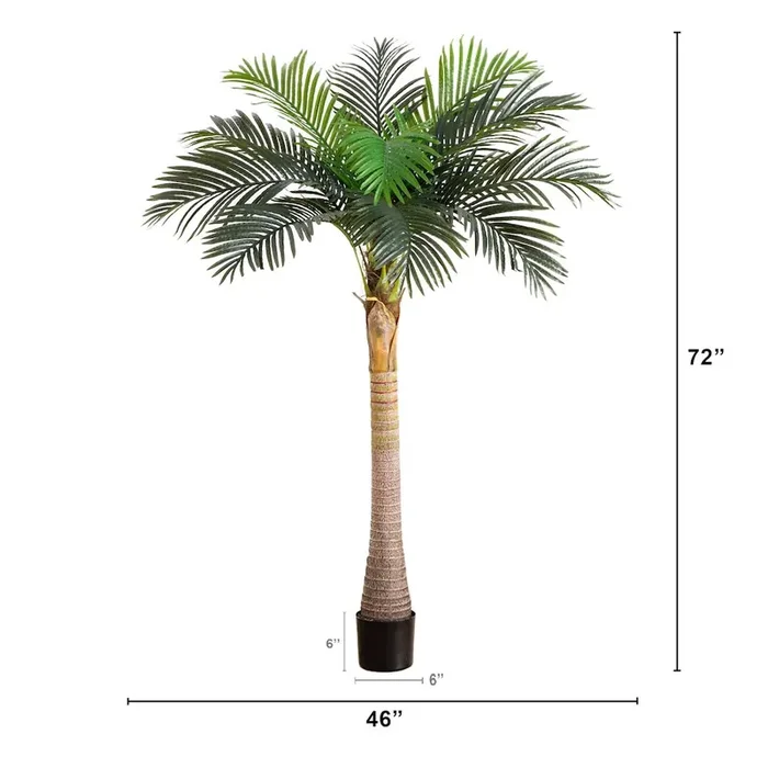 6ft. Artificial Coconut Palm Tree