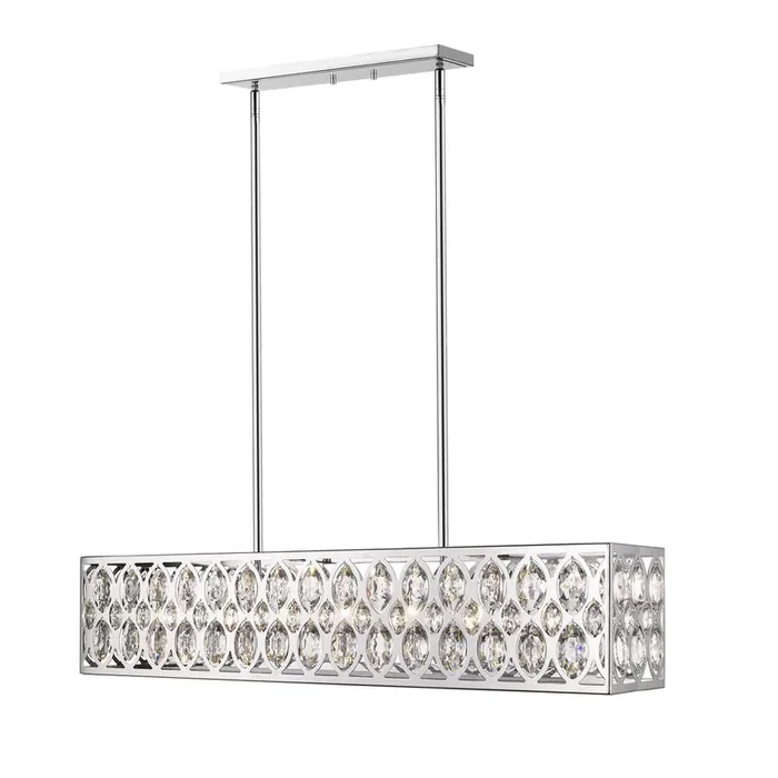 7 Light Linear Chandelier
