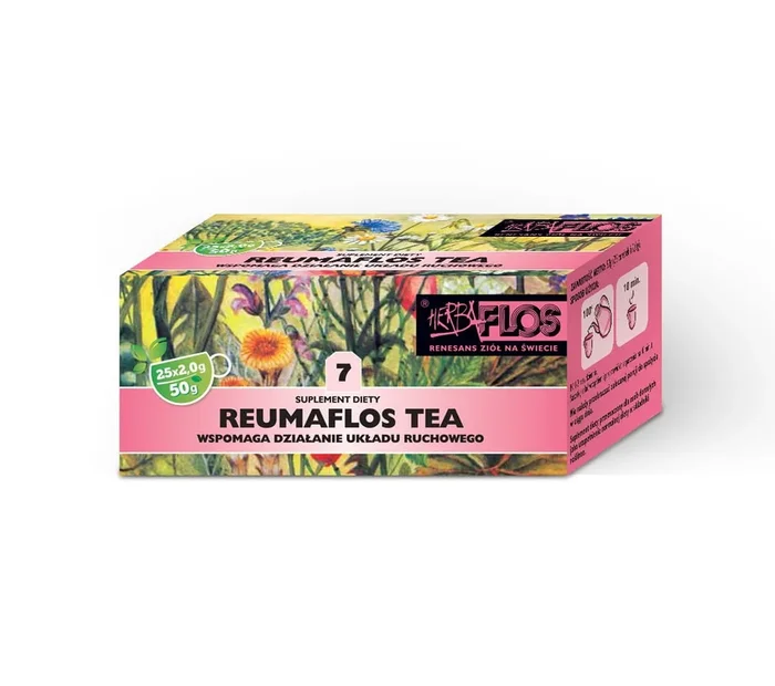 7 reumaflos tea fix 25 x 2g – Bewegungssystem herba – FLOS