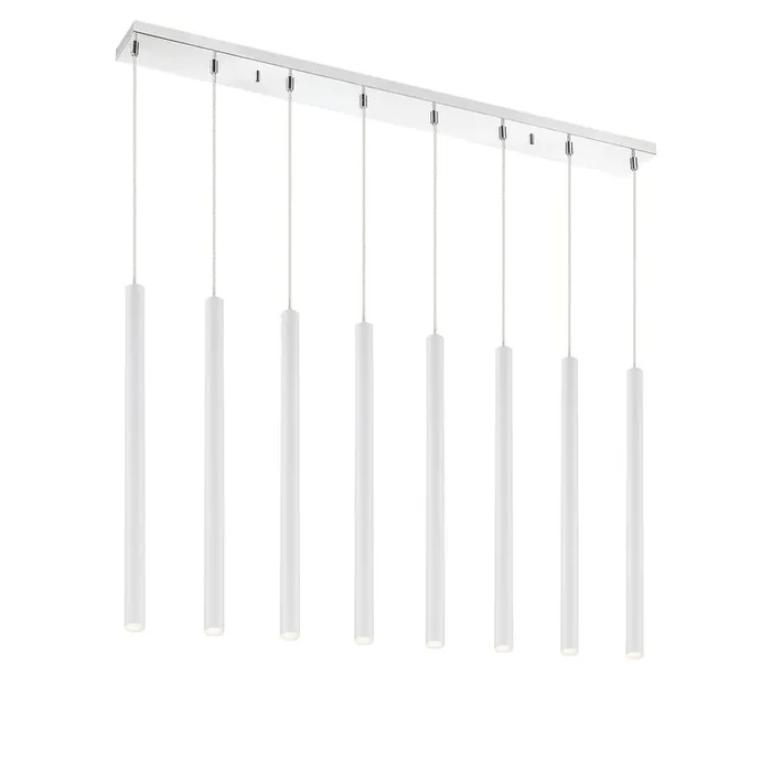 8 Light Linear Chandelier