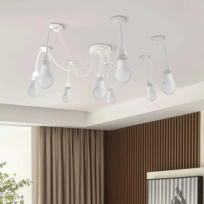 8 Way Spider Adjustable Cable Pendant Light ~ 3289