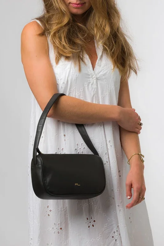 ‘Alicia’ Nappa Leather Grab Bag