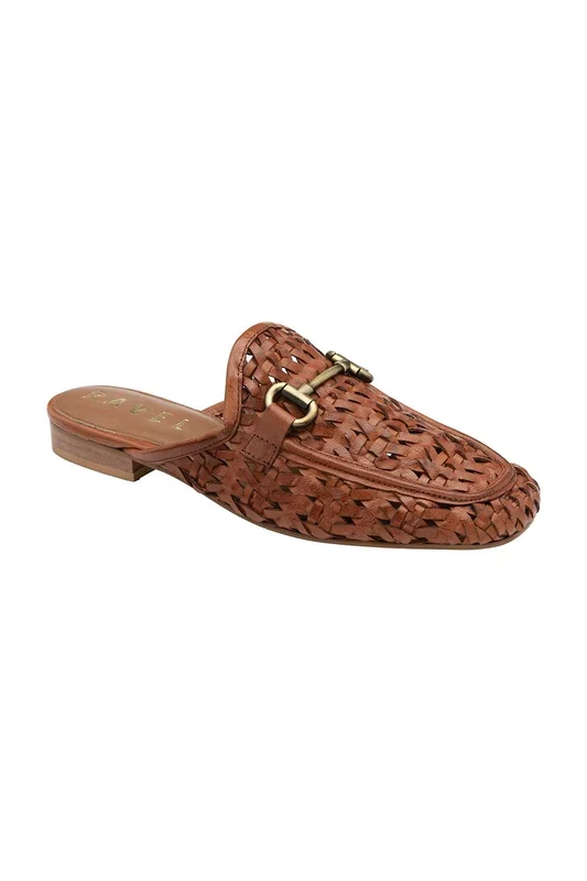 ‘Anston’ Leather Mule Sandals