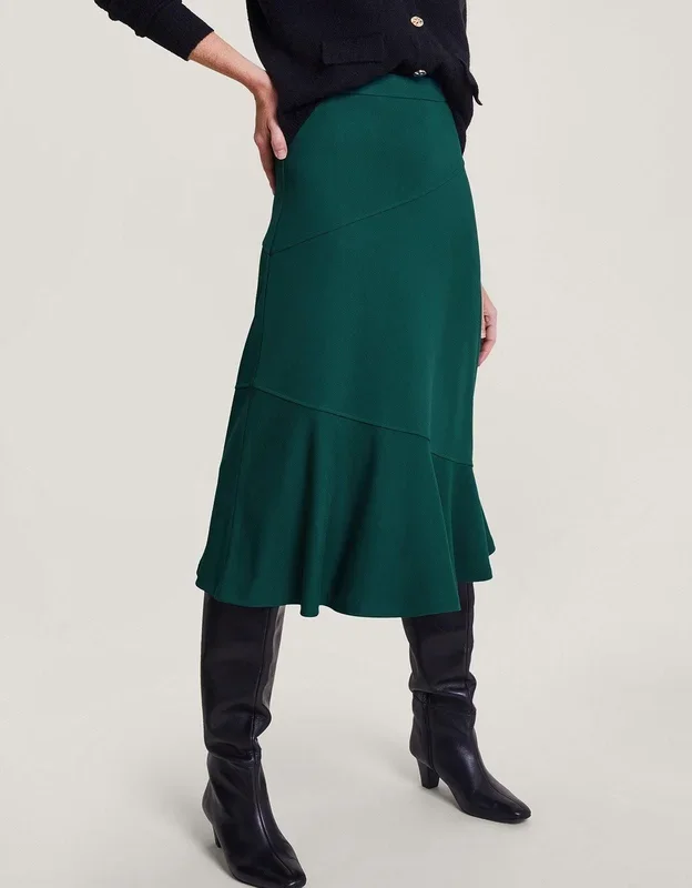 ‘Ava’ A-Line Ponte Skirt