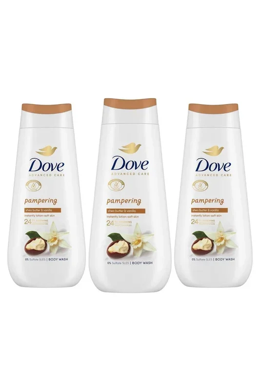 ‘Body Wash’ Pampering 24Hrs Renewing Micromoisture 3x 225ml