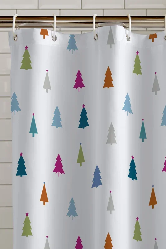 ‘Christmas Tree’ Shower Curtain