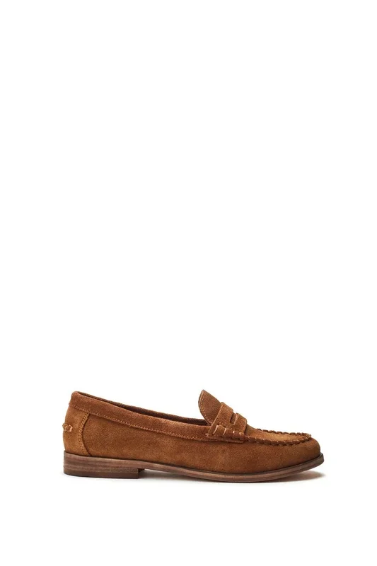 ‘Enset’ Suede Loafers