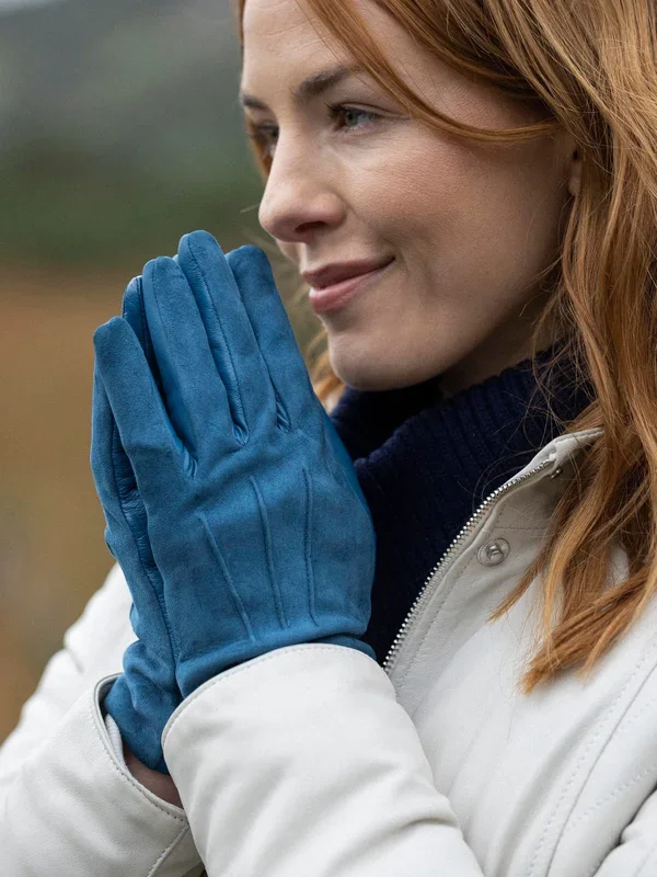 ‘Hesket’ Suede Gloves