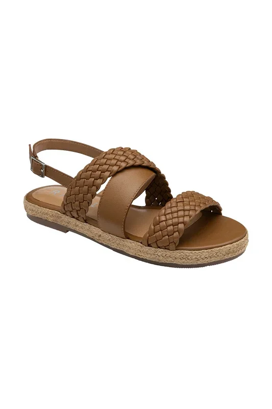 ‘Parton’ Leather Slingback Sandals