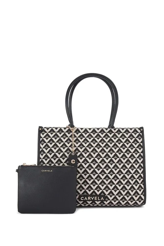 ‘Sorrento Chuck In Tote’ Canvas Bag