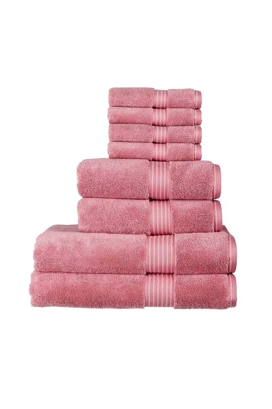 ‘Supreme Hygro’ Luxury 100% Supima Cotton 8 Piece Towel Sets