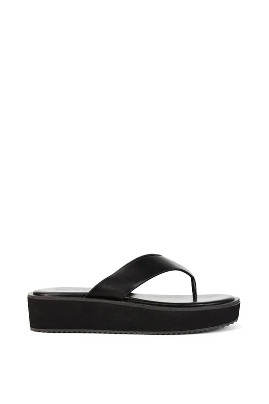 ‘Tammi’ Thong Strap Flatform Flip Flop Sandal Slides